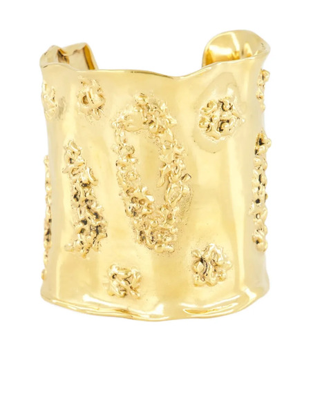  Paula Organic-textured Cuff - Gold 