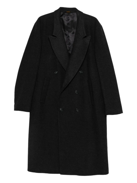  Paura Enea Double-breasted Coat - Grey 