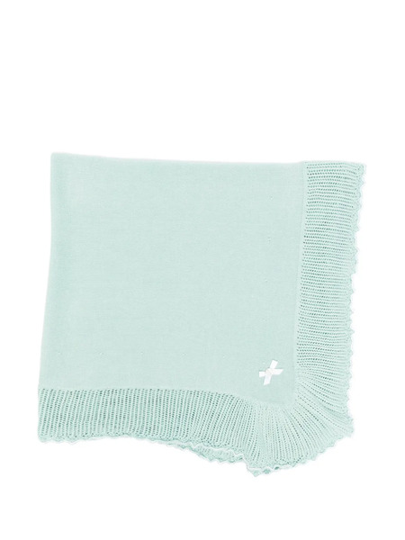  Paz Rodriguez Bow-detail Blanket - Green 