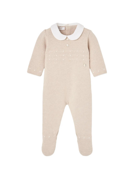  Paz Rodriguez Button-fastening Romper - Neutrals 