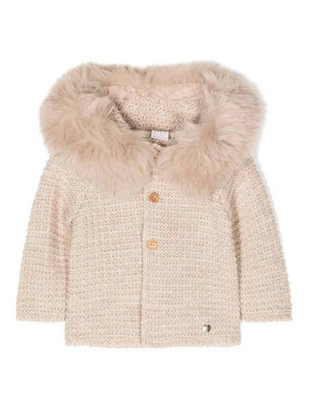  Paz Rodriguez Button-up Knitted Jacket - Neutrals 