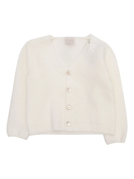  Paz Rodriguez Button-up Wool Cardigan - 60 H56 