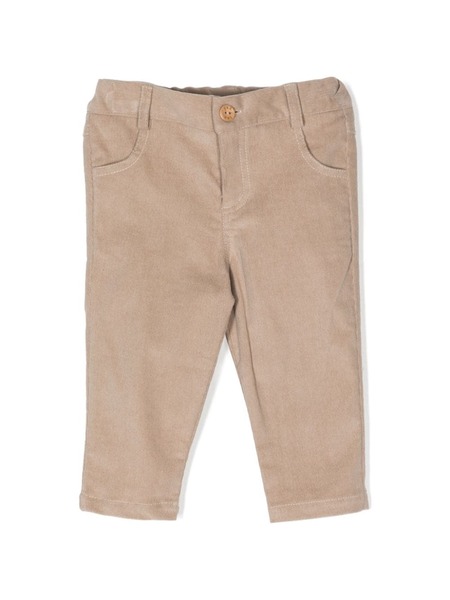  Paz Rodriguez Corduroy Elastic-waist Trousers - Neutrals 