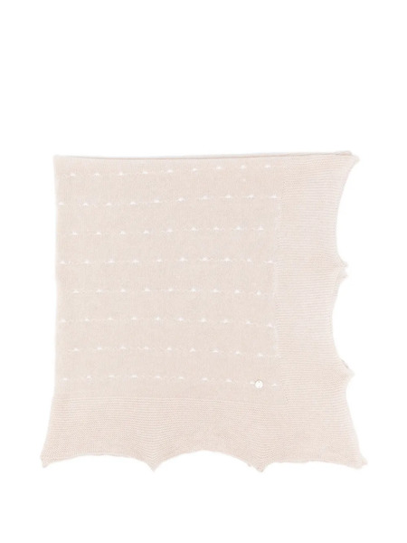  Paz Rodriguez Dot-motif Blanket - Neutrals 