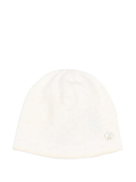  Paz Rodriguez Dotted Beanie Hat - Neutrals 