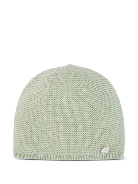  Paz Rodriguez Knitted Logo Beanie - Green 