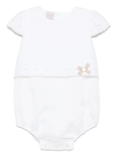  Paz Rodriguez Lino Romper - White 