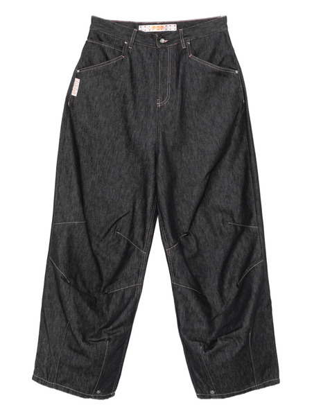  Pdf Panelled Denim Jeans - Blue 