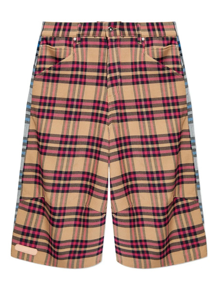  Pdf Plaid Panel Denim - Neutrals 