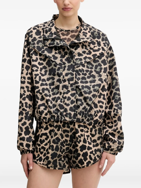  P.e Nation Leopard-print Jacket - Neutrals 