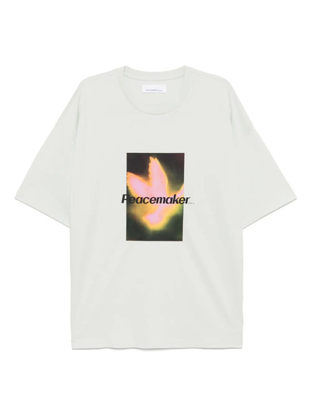  Peacemaker Oamc Bird-printed T-shirt - Blue 
