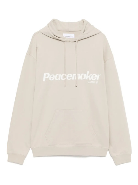  Peacemaker Oamc Floral-printed Hoodie - Neutrals 