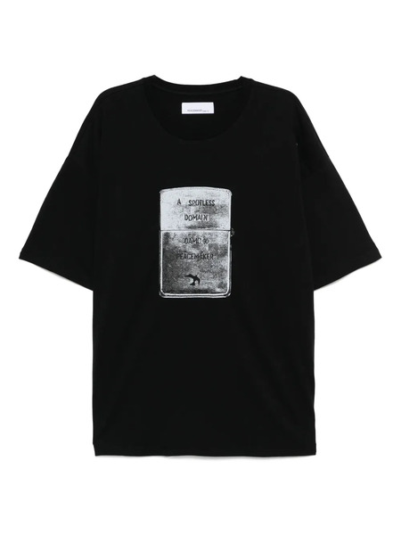  Peacemaker Oamc Lighter-printed T-shirt - Black 