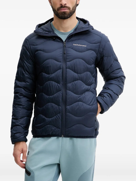  Peak Performance Helium Hooded Padded Jacket - Blue 