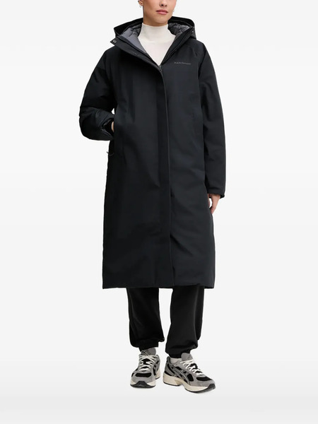  Peak Performance Hooded Parka Coat - Black 