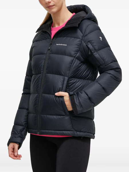  Peak Performance Hooded Quilted Jacket - Blue 