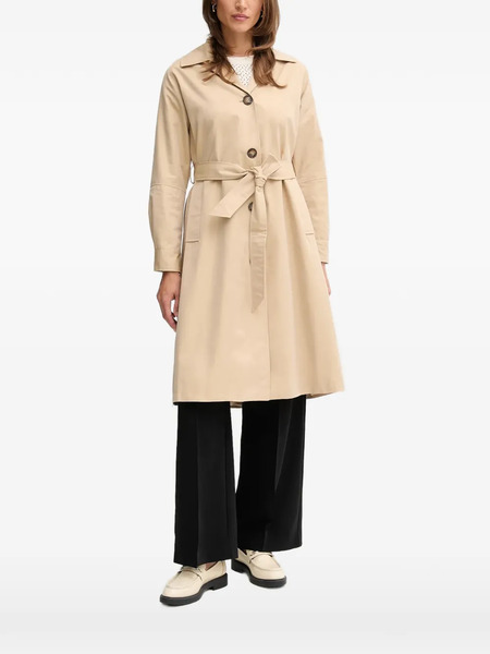  Pedro Del Hierro Button-up Trench Coat - Neutrals 
