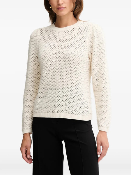  Pedro Del Hierro Open-knit Sweater - Neutrals 