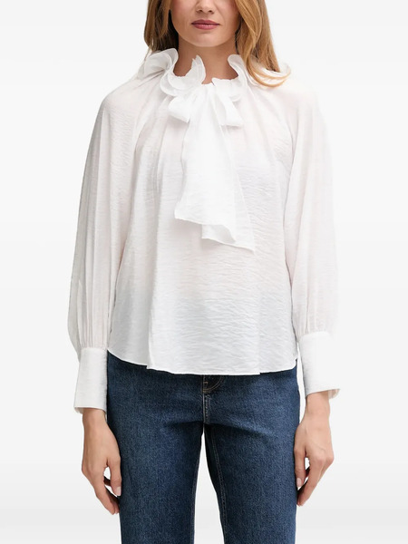  Pedro Del Hierro White Blouse 