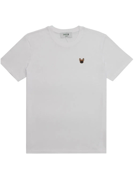  Pelo Foundation Bouledogue Patch T-shirt - White 