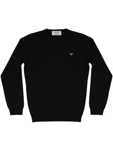  Pelo Foundation Dog-appliqué Jumper - Black 