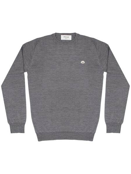  Pelo Foundation Dog-appliqué Jumper - Grey 