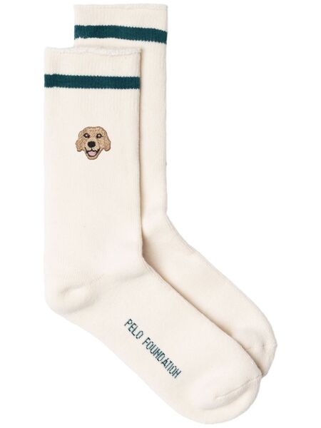  Pelo Foundation Labrador Socks - White 