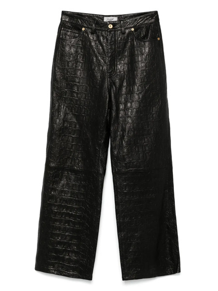  Pence Nerea Leather Trousers - Black 