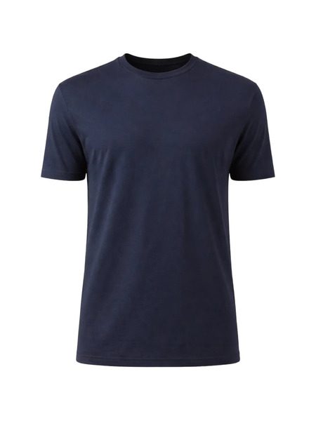  Peninsula Swimwear Crew-neck T-shirt - Blue 