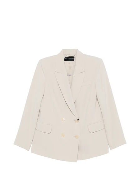  Pennyblack Double-breasted Pocket Jacket - Neutrals 