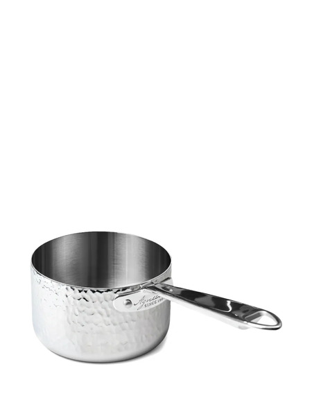  Pentole Agnelli Hammered Inox Saucepan - Silver 