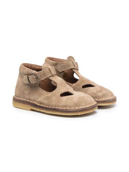  Pèpè Cut-out Leather Sandals - Neutrals 