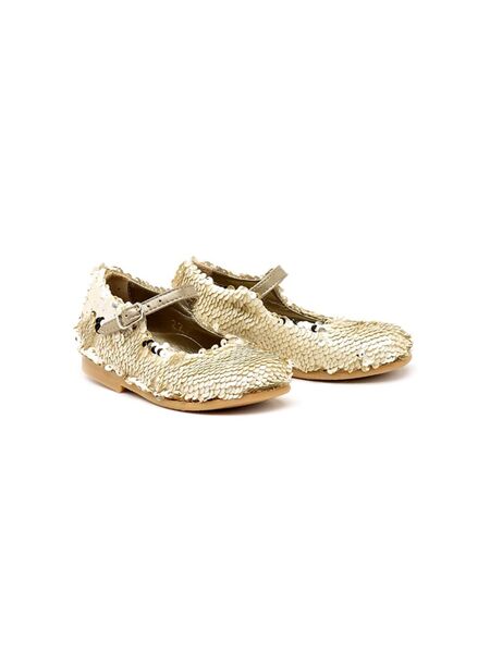  Pèpè Jasmine Ballet Flats - Gold 