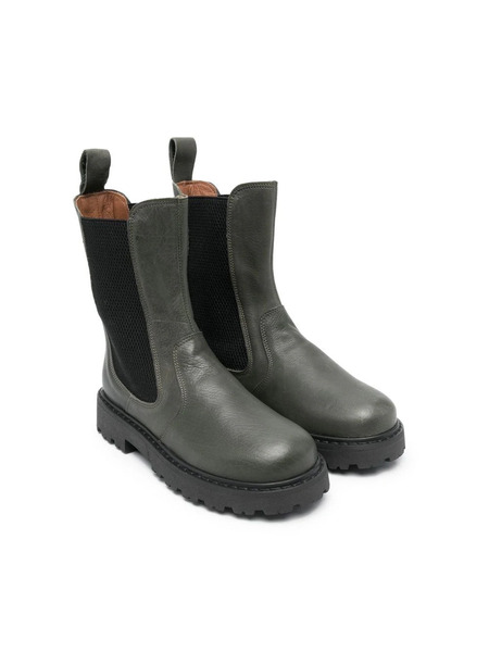  Pèpè Leather Chelsea Boots - Green 