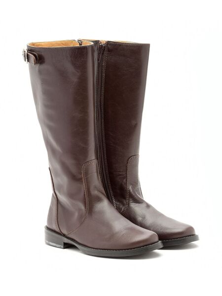  Pèpè Leather Knee-high Boots - Brown 