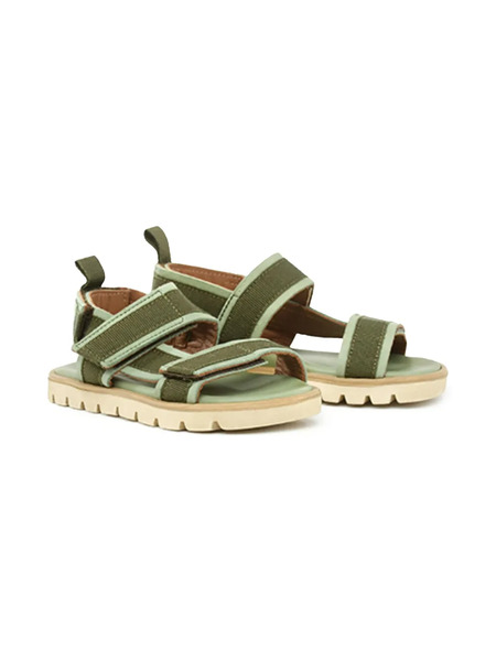  Pèpè Leather Sandals - Green 