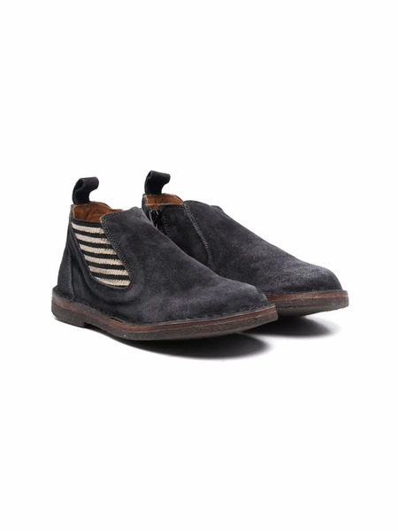  Pèpè Leo Suede Ankle Boots - Grey 