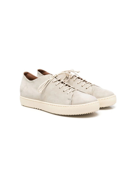  Pèpè Low-top Suede Sneakers - Grey 