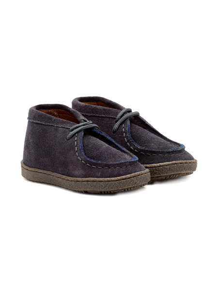  Pèpè Suede Ankle Boots - Blue 