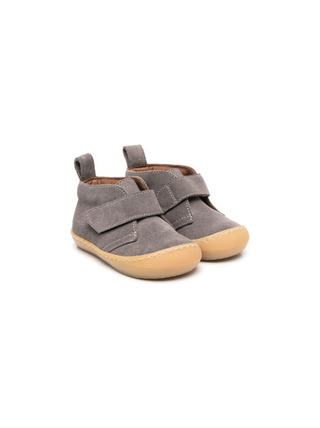  Pèpè Touch-strap Suede Sneakers - Grey 