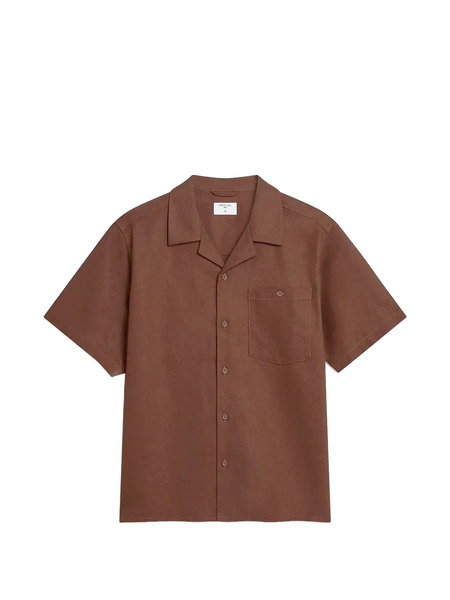 Percival Pocket Short-sleeve Shirt - Brown 