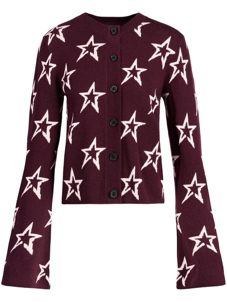  Perfect Moment Chalet Cardigan - Red 