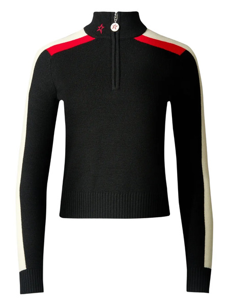  Perfect Moment Half-zip Sweater - Black 