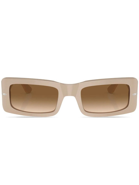  Persol Francis Rectangle-frame Sunglasses - Brown 
