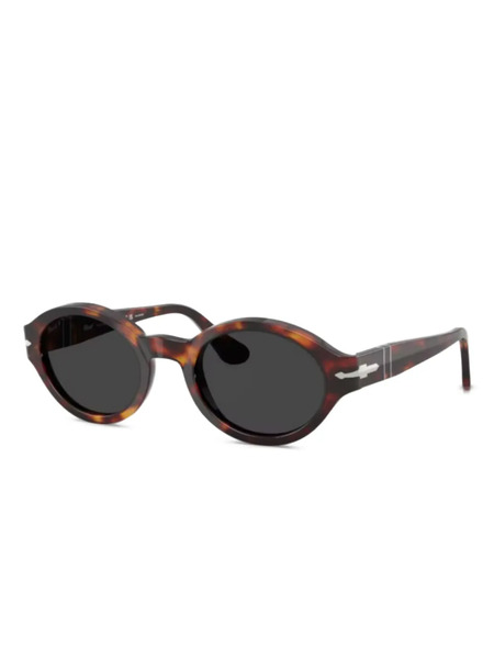  Persol Loris Tortoiseshell Round-frame Sunglasses - Brown 