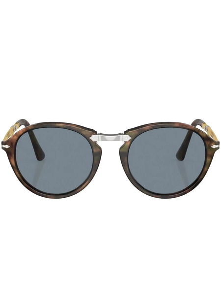 Persol Round-frame Sunglasses - Green 
