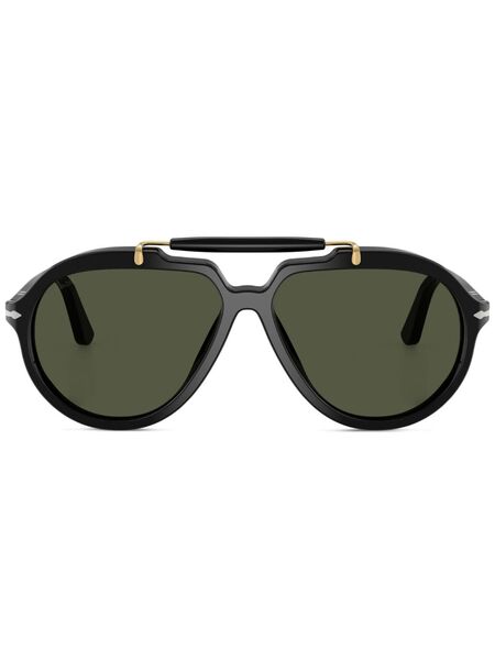  Persol Square Frame Sunglasses - Black 