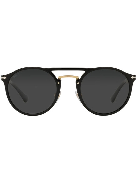  Persol Tinted Round-frame Sunglasses - Black 
