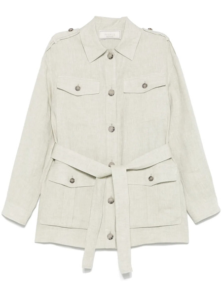  Peserico Belted Jacket - Green 