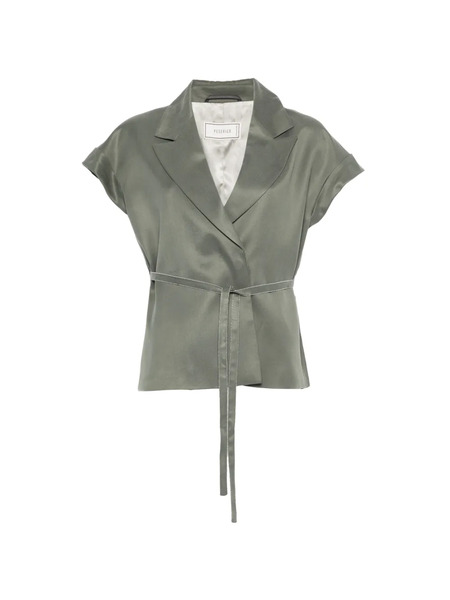  Peserico Belted Jacket - Green 